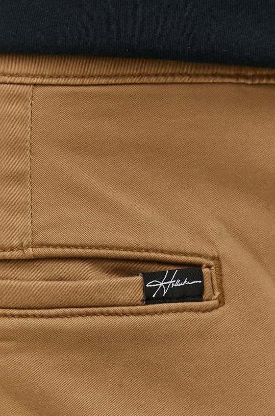 Hollister Co. spodnie brązowy KI330.3029.476