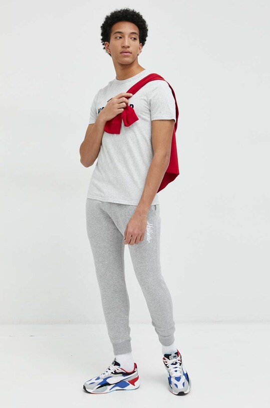 Donji dio trenirke Hollister Co. KI334.3017.112 siva SS23
