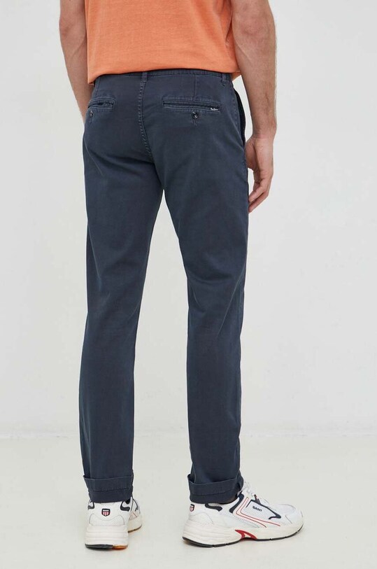 Odzież Pepe Jeans spodnie Sloane PM211491C34.594 granatowy