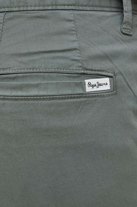 Nohavice Pepe Jeans Harrow Poplin zelená PM211555.674