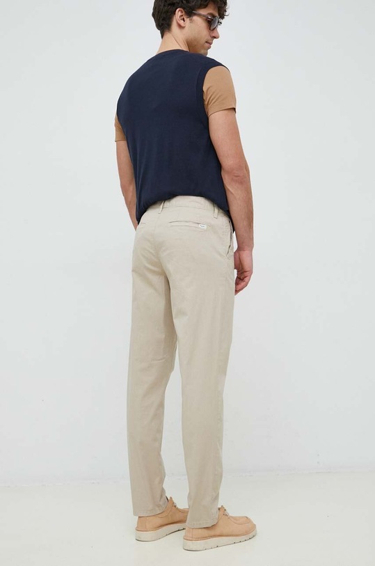 Odzież Pepe Jeans spodnie Harrow Poplin PM211555.845 beżowy