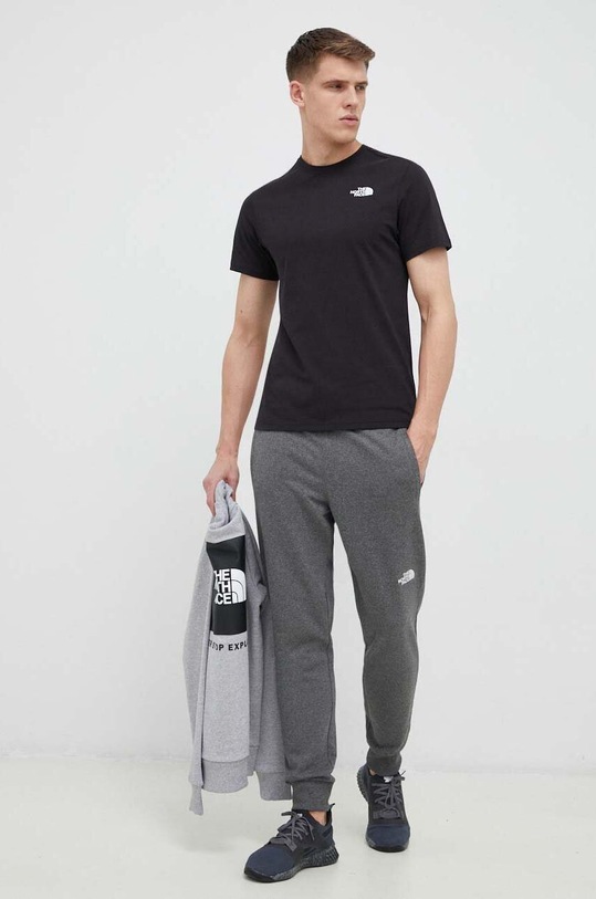 The North Face pantaloni de trening NF0A4T1FDYY1 gri SS23