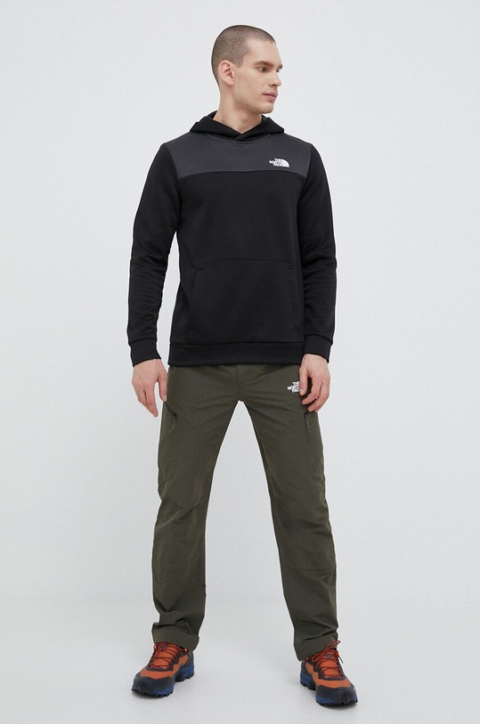 The North Face spodnie outdoorowe Exploration NF0A7Z9621L1 zielony SS23