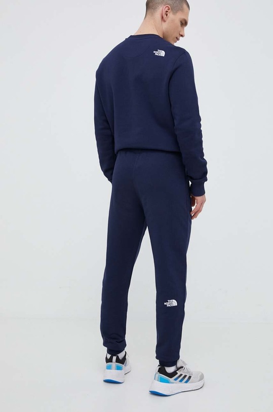 Îmbrăcăminte The North Face pantaloni de trening din bumbac NF0A4T1F8K21 bleumarin
