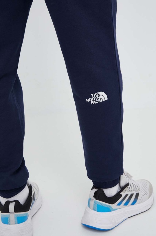 The North Face pantaloni de trening din bumbac bleumarin NF0A4T1F8K21