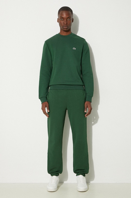 Donji dio trenirke Lacoste XH9610 zelena AW24