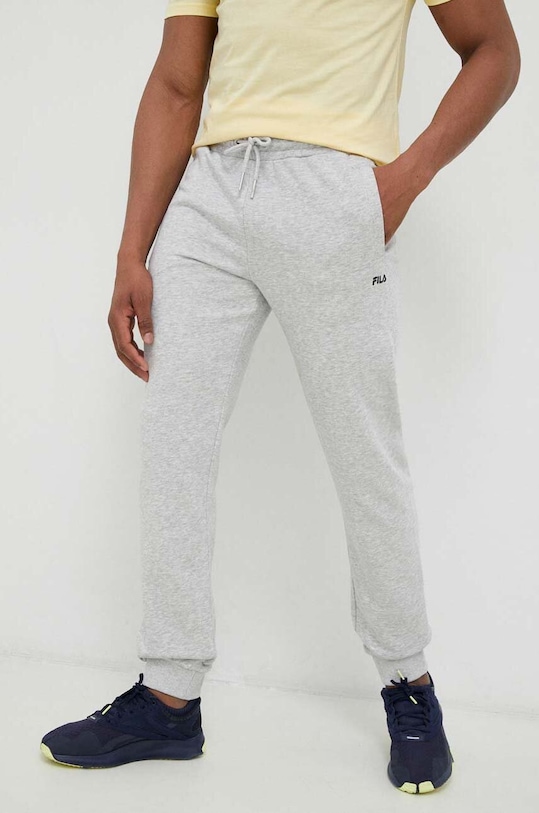 Fila spodnie dresowe dzianina szary FAM0342