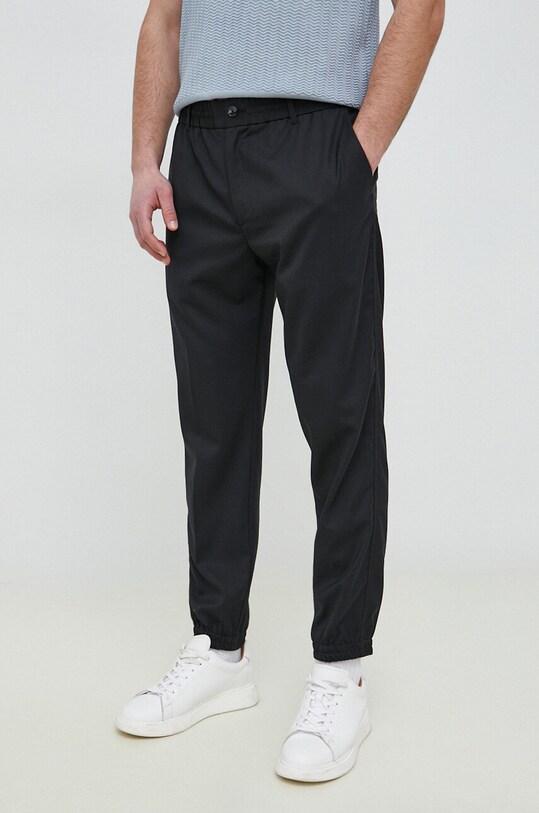 Emporio Armani spodnie 3R1PC0.1NRBZ czarny SS23