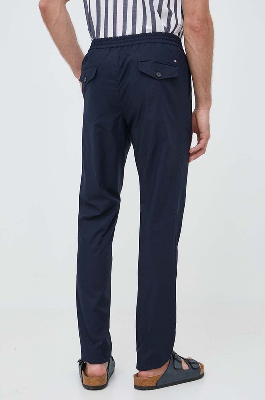 Odzież Tommy Hilfiger spodnie bawełniane MW0MW31150.PPYX granatowy