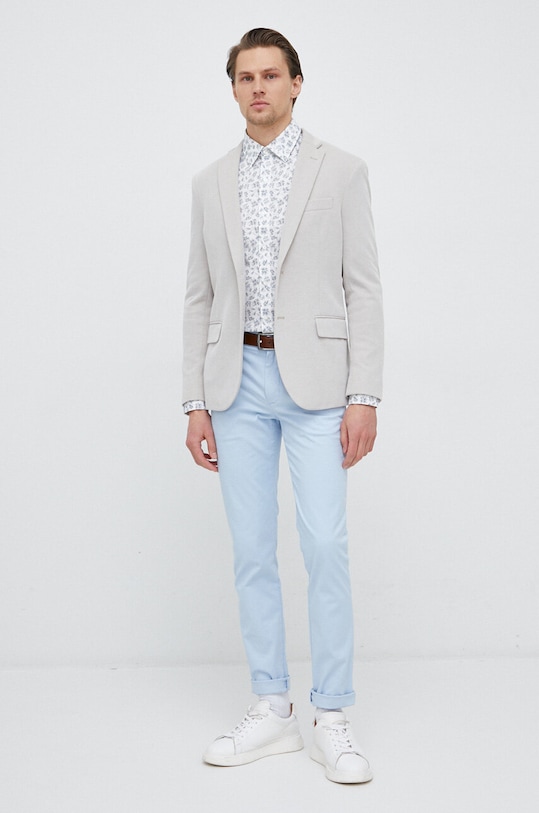 Tommy Hilfiger pantaloni MW0MW26619.PPYX albastru SS23