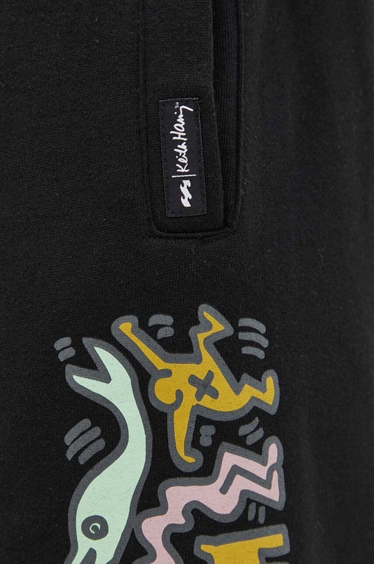 Παντελόνι φόρμας Billabong x Keith Haring μαύρο ABYNP00153