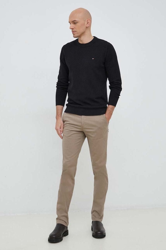 United Colors of Benetton spodnie 4DKH55I18.04B brązowy SS23