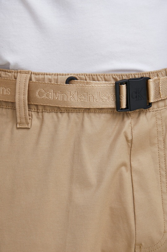 Calvin Klein Jeans spodnie brązowy J30J322920.PPYX