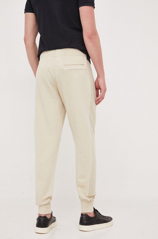 Odzież Calvin Klein Jeans spodnie dresowe bawełniane J30J322929.PPYX beżowy