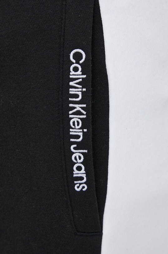 Παντελόνι φόρμας Calvin Klein Jeans μαύρο J30J323155.PPYX