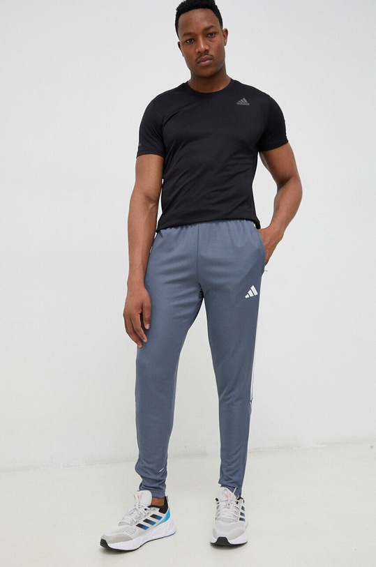 adidas Performance spodnie treningowe Tiro 23 dzianina szary IB8478
