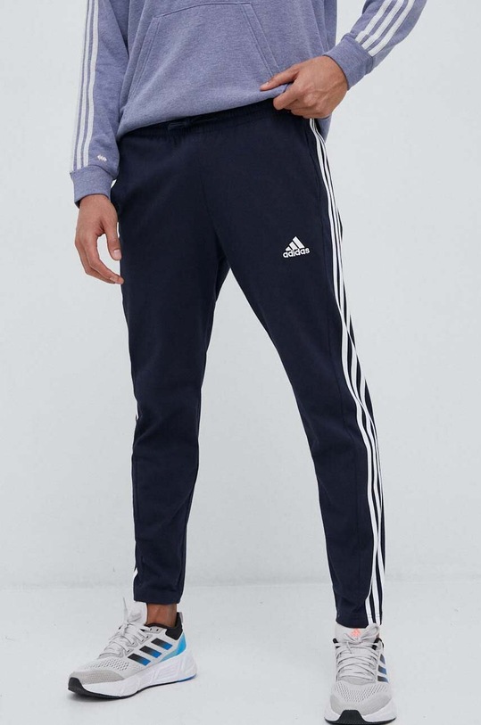 Tréningové nohavice adidas Essentials IC0045 tmavomodrá SS23