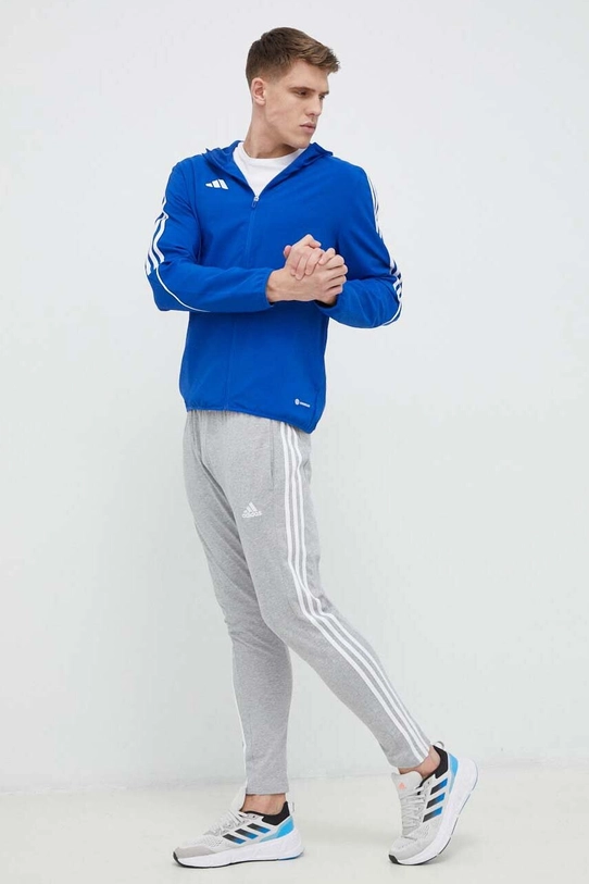 Hlače za trening adidas Essentials IC0046 siva SS23