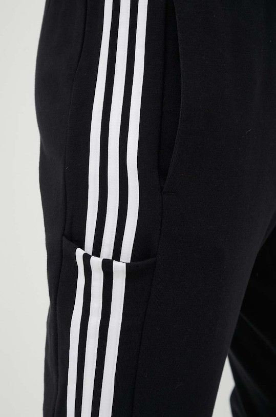 adidas pantaloni de trening din bumbac negru IC0050