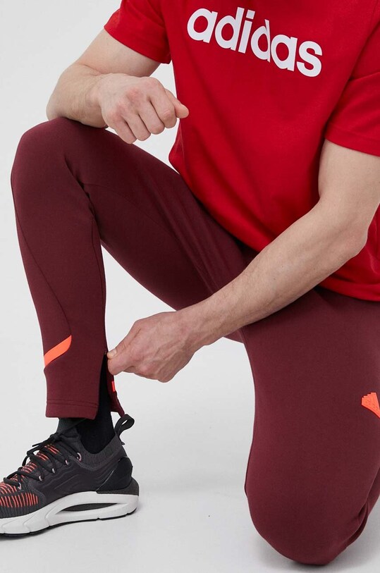 Спортивні штани adidas IC8035 бордо SS23