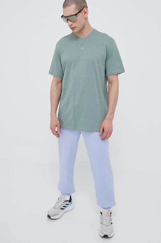 Tepláky adidas IC9780 modrá SS23