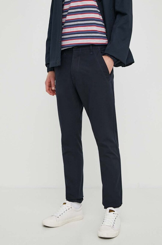 G-Star pantaloni chinos bleumarin D21038.D305