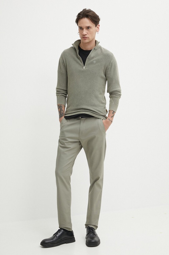 G-Star spodnie D21038.D305 zielony SS25