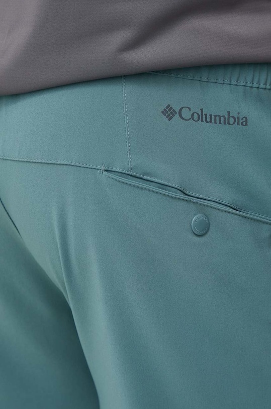 Columbia spodnie outdoorowe Hike turkusowy 1990431