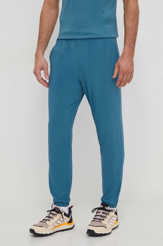 Columbia pantaloni Hike drept turcoaz 1990431