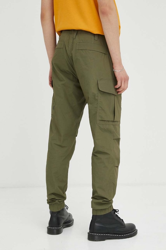 G-Star pantaloni de bumbac D22556.A790 verde AW23
