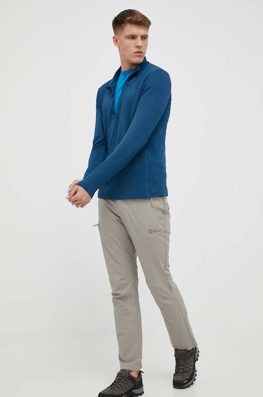 Jack Wolfskin pantaloni de exterior Active Track 1508251 verde SS23