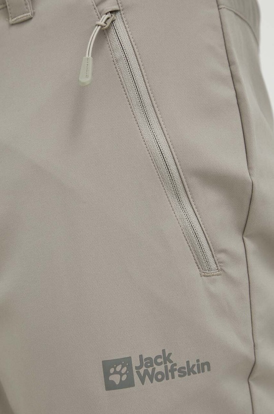 Jack Wolfskin pantaloni de exterior Active Track verde 1508251