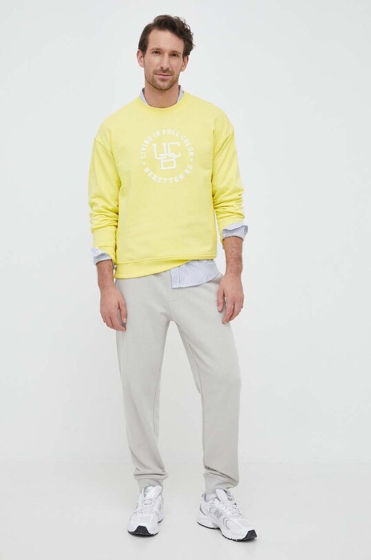 Bavlnené tepláky Armani Exchange 3RZPLE.ZJ1ZZ sivá SS23