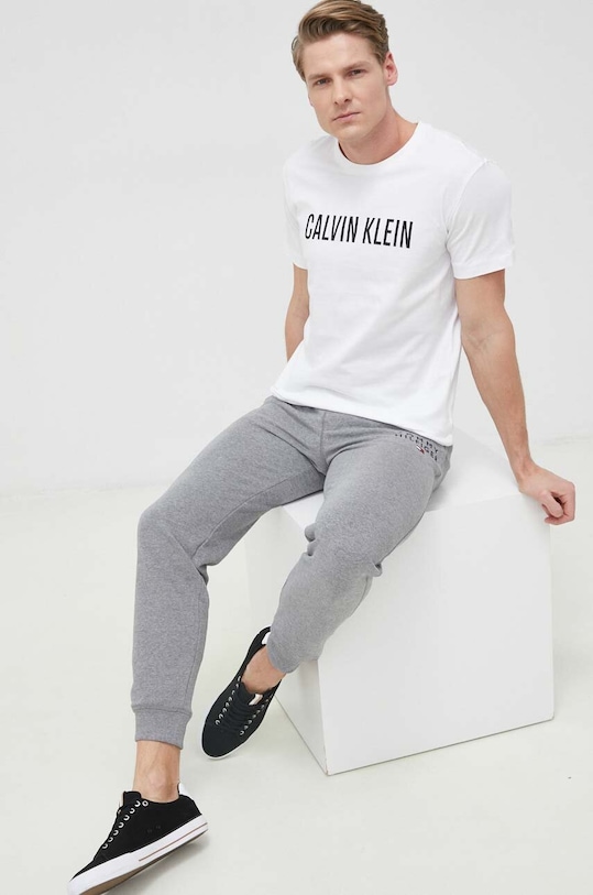 Tommy Hilfiger spodnie dresowe UM0UM02880.PPYX szary SS23