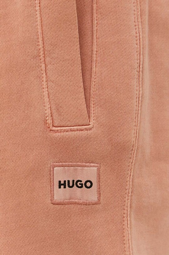 Bavlněné tepláky HUGO 50486467 oranžová