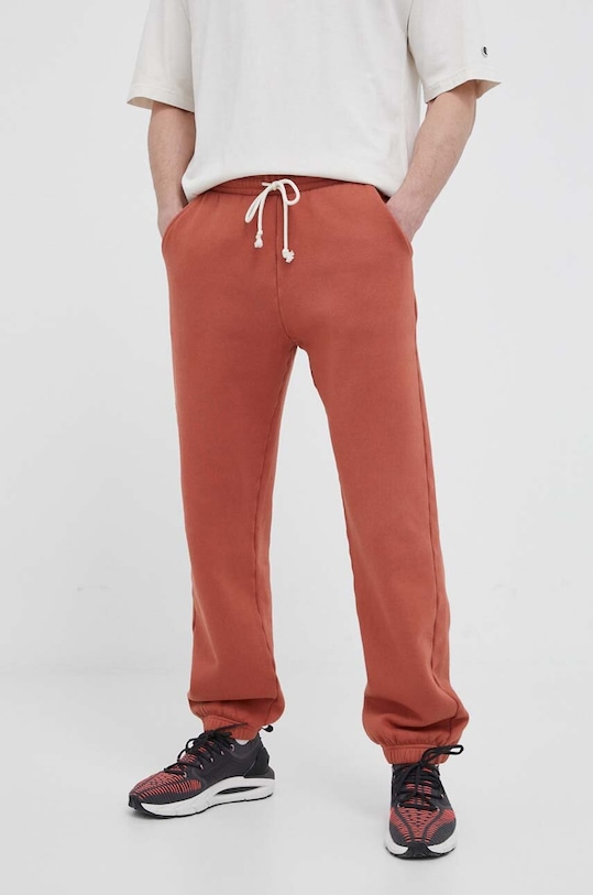 Παντελόνι φόρμας Champion 217989 καφέ SS23