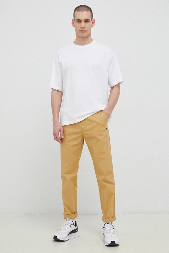 Champion pantaloni 218740 bej SS23