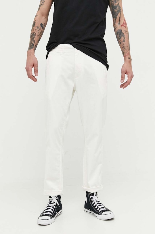 Superdry jeansy Officers beżowy M7011022A.39E