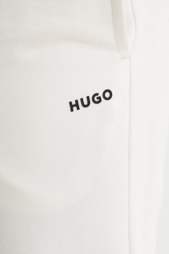 Βαμβακερό παντελόνι HUGO μπεζ 50489617