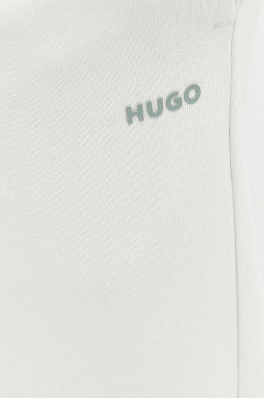 HUGO pantaloni de trening din bumbac verde 50489617