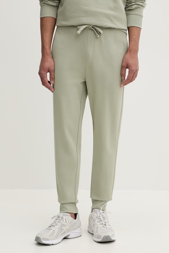 HUGO Παντελόνι επίσημο Ανδρικό βαμβακερό Dayote232 πράσινο 50489617