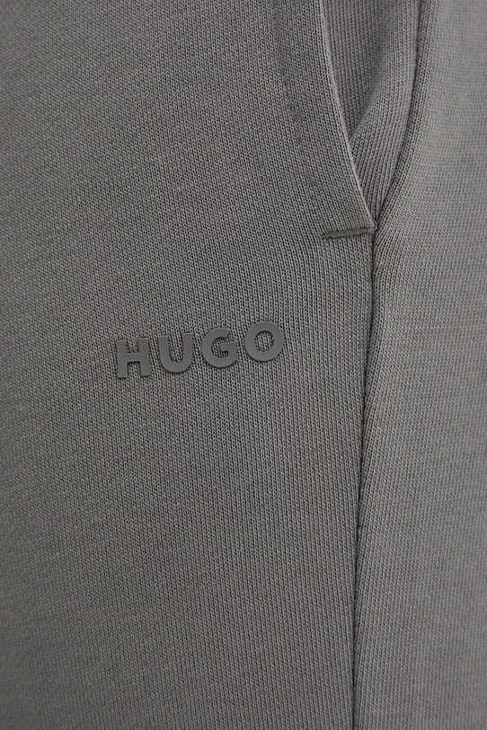 HUGO spodnie dresowe bawełniane Dayote232 szary 50489617