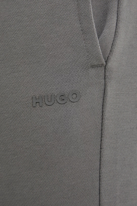HUGO spodnie dresowe bawełniane Dayote232 szary 50489617