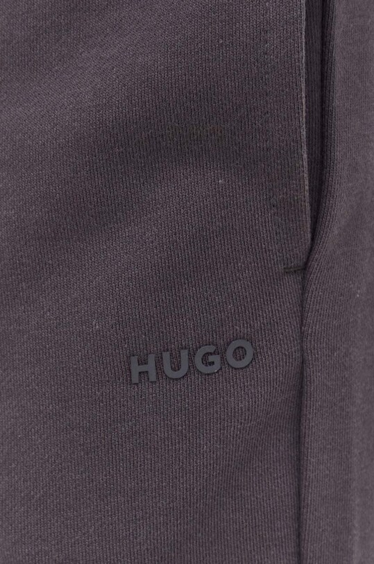 Бавовняні спортивні штани HUGO сірий 50489617