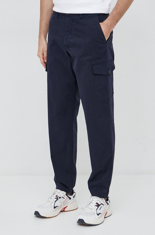 PS Paul Smith spodnie z elastanem granatowy M2R.693X.K21553