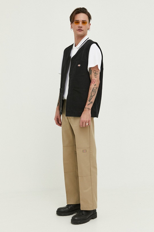 Kalhoty Dickies DK0A4XK3KHK1 béžová SS24