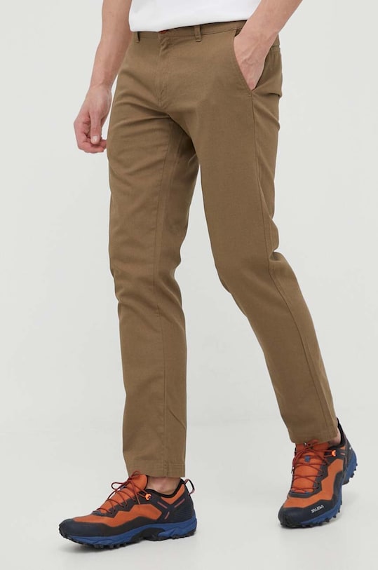 Helly Hansen pantaloni chinos verde 34274.
