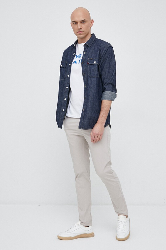 North Sails pantaloni 672992 bej SS23