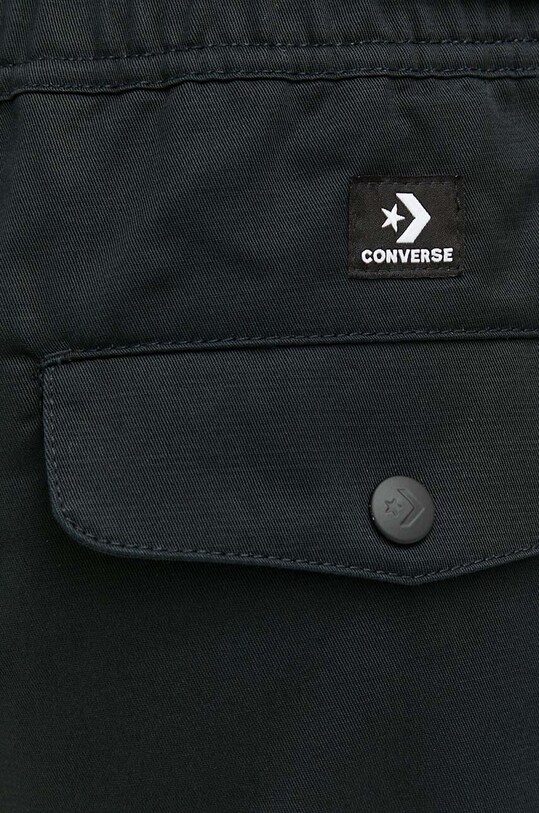 Bavlněné kalhoty Converse černá 10024606.A01