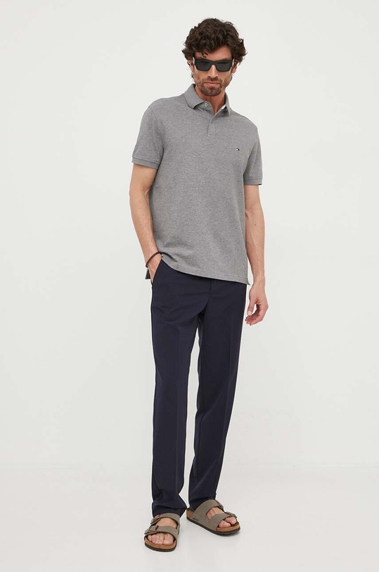 Lindbergh pantaloni chinos bleumarin 30.01111.NAVY